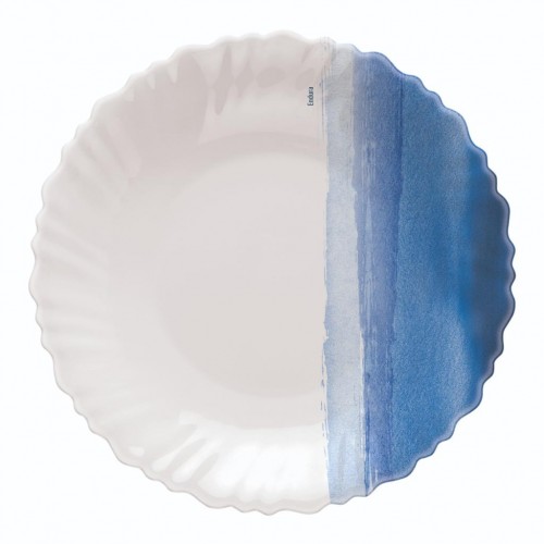 طبق عميق ٢٣ سم ازرق هانزل